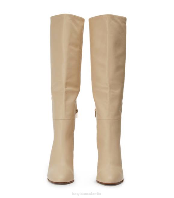 kniehohe Stiefel| de Tony Bianco Frauen Boss-Kalbsstiefel Vanille Venedig 4624434